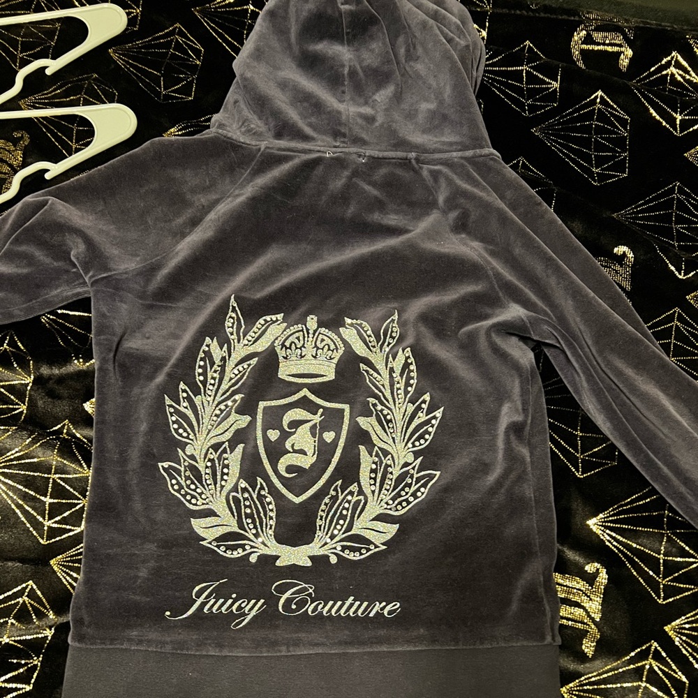 Vintage juicy couture zip up sweater